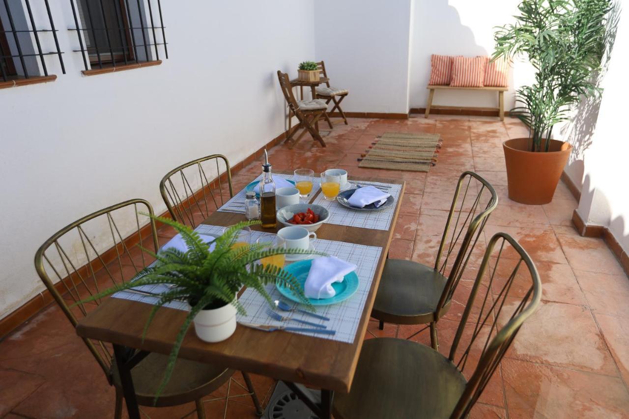 La Cancela Apartamentos Turisticos El Rocio Bagian luar foto