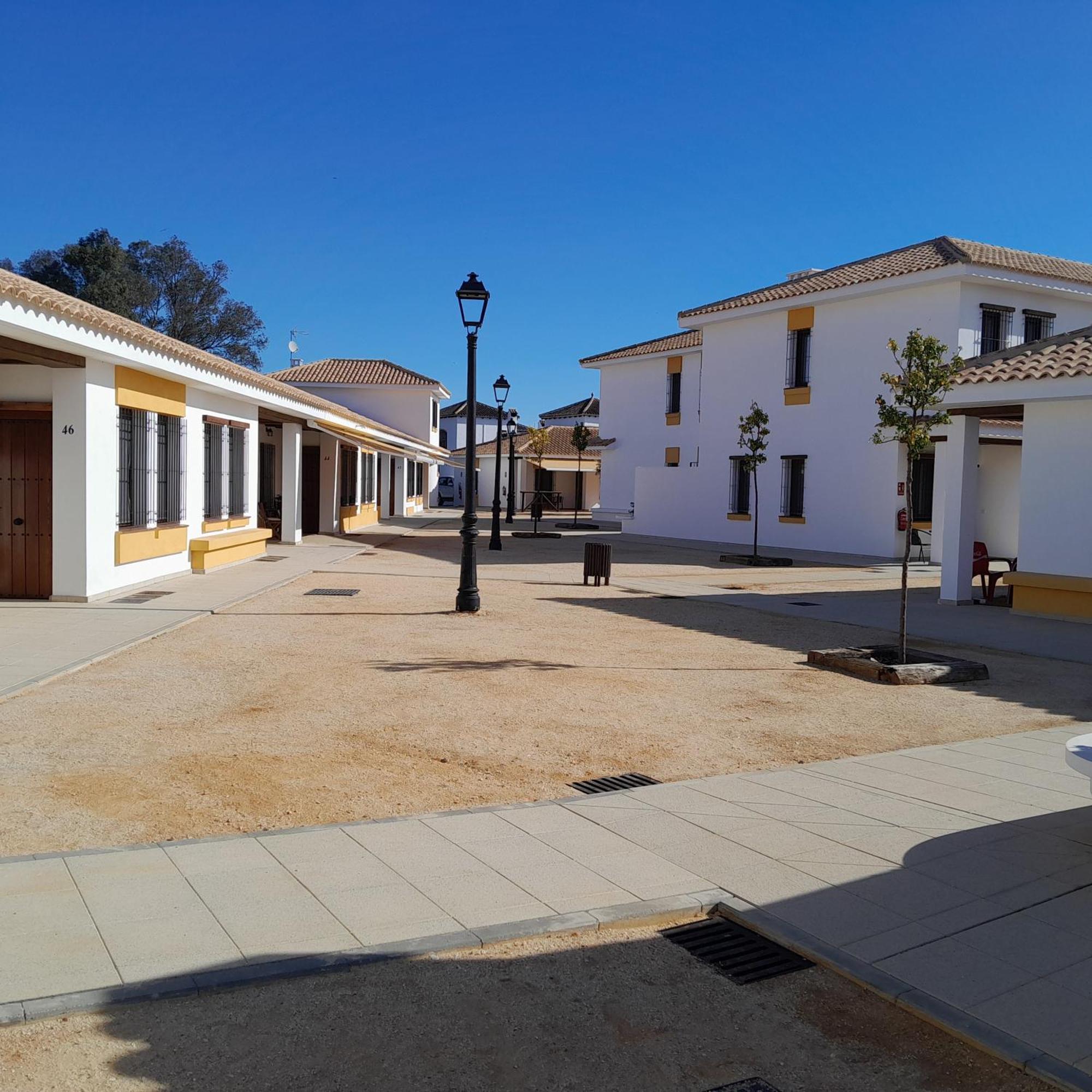 La Cancela Apartamentos Turisticos El Rocio Bagian luar foto